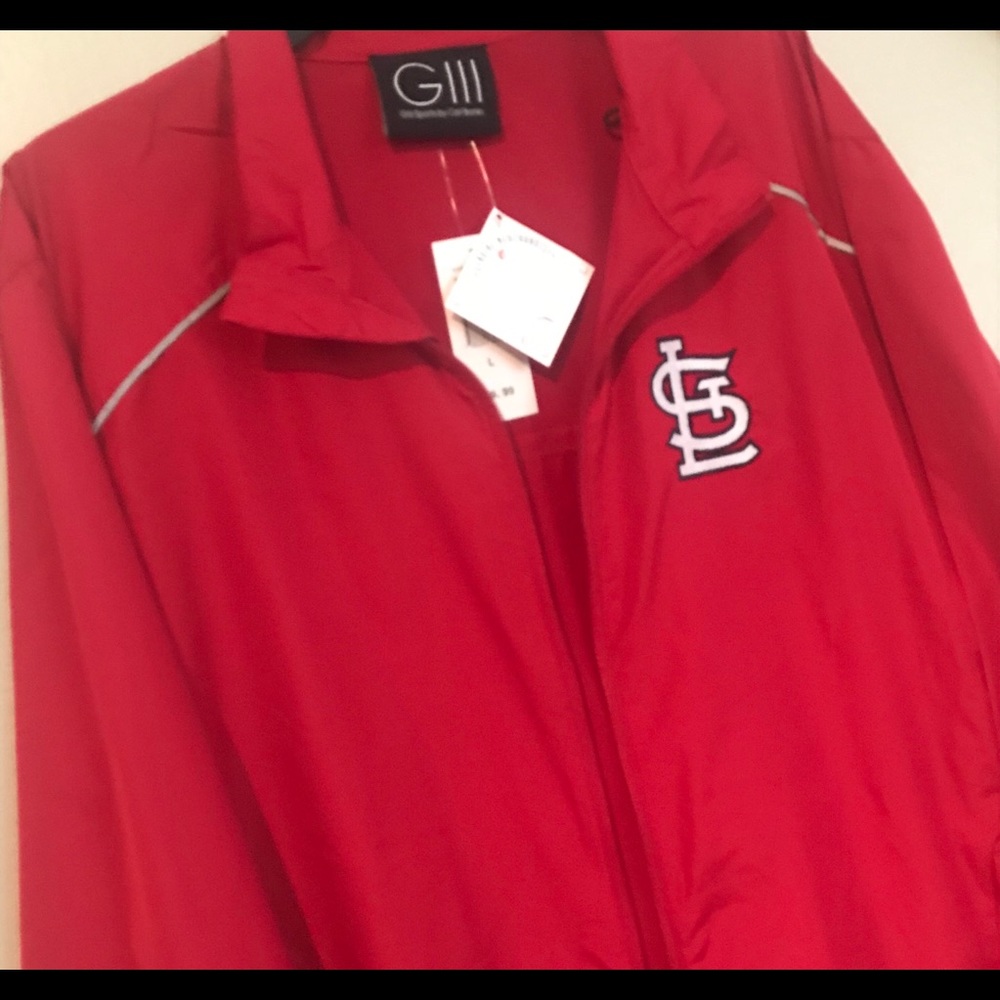 NEW St. Louis Cardinals Lightweight Jacket L NWT